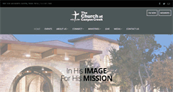 Desktop Screenshot of churchatcanyoncreek.com